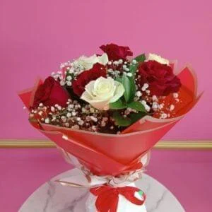 Elegance in Red & White